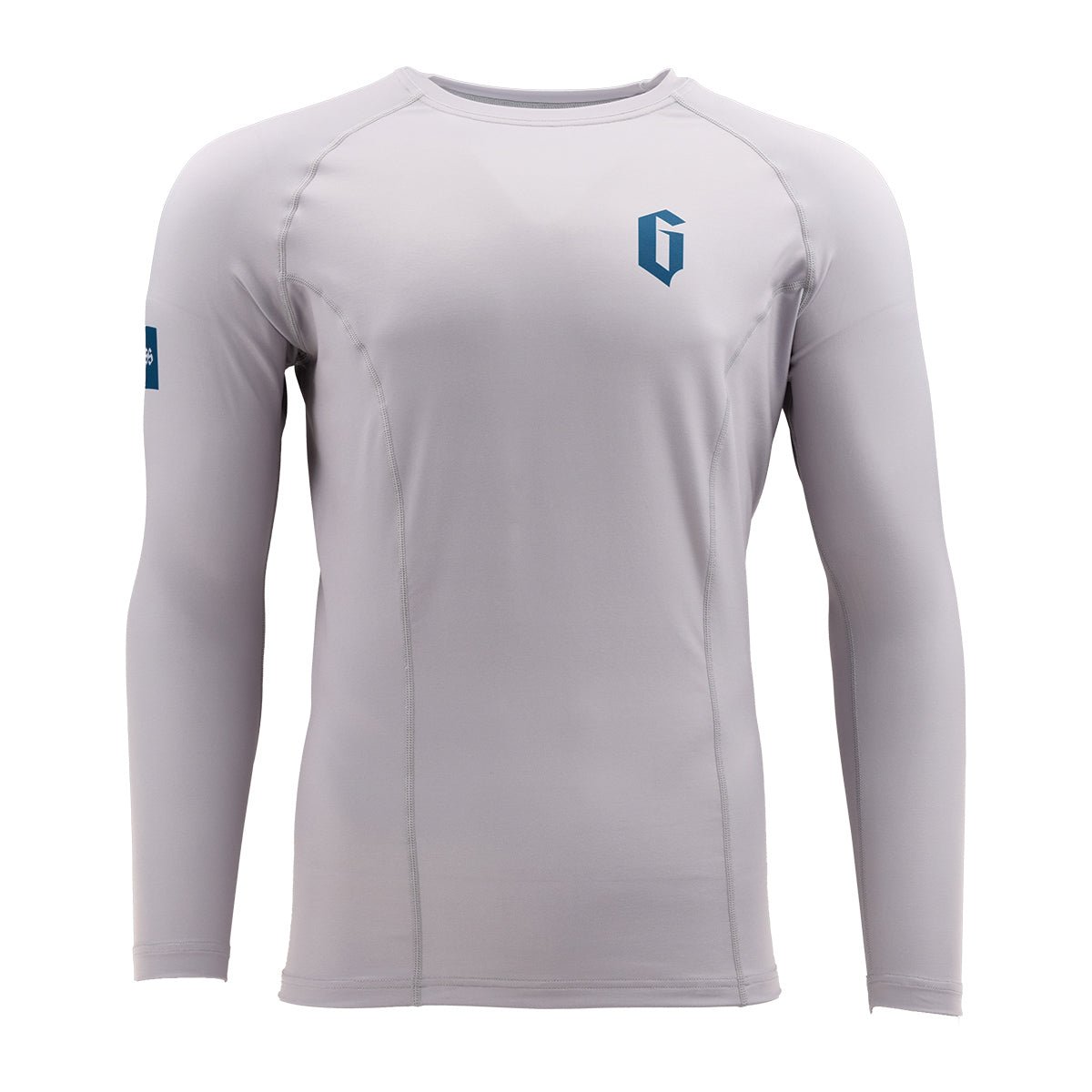 Gameness Men's Long Sleeve Rash Guard - UPF 50+ Sun Protection, Quick Dry Compression Shirt for MMA, BJJ, Surfing & Water Sports