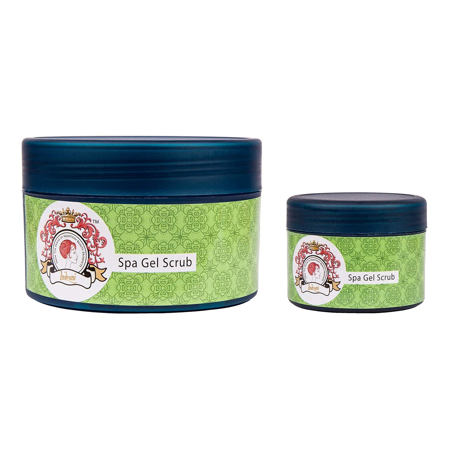 Indrani Spa Gel Scrub 50g - Exfoliating Face & Body Scrub for Smooth Skin - Perfect for Daily Skincare Routine & Spa Treatments