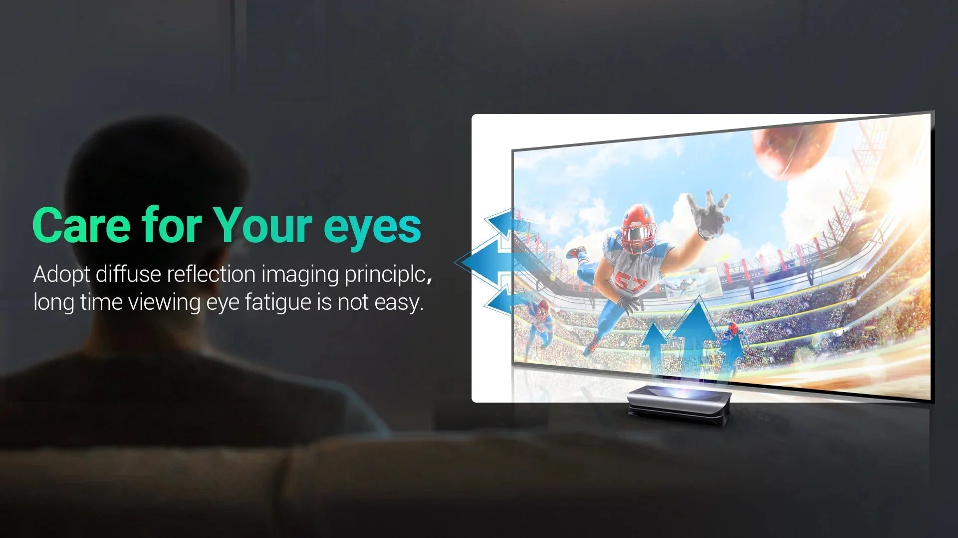 AWOL Vision LTV 3000 Pro Plus 100-Inch 150