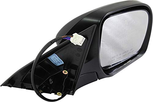 Heated Power Side Mirrors for Subaru Forester 2009-2010 - Driver & Passenger Side, Paintable Replacement - Defrost & Anti-Fog for Winter Driving & Rainy Conditions