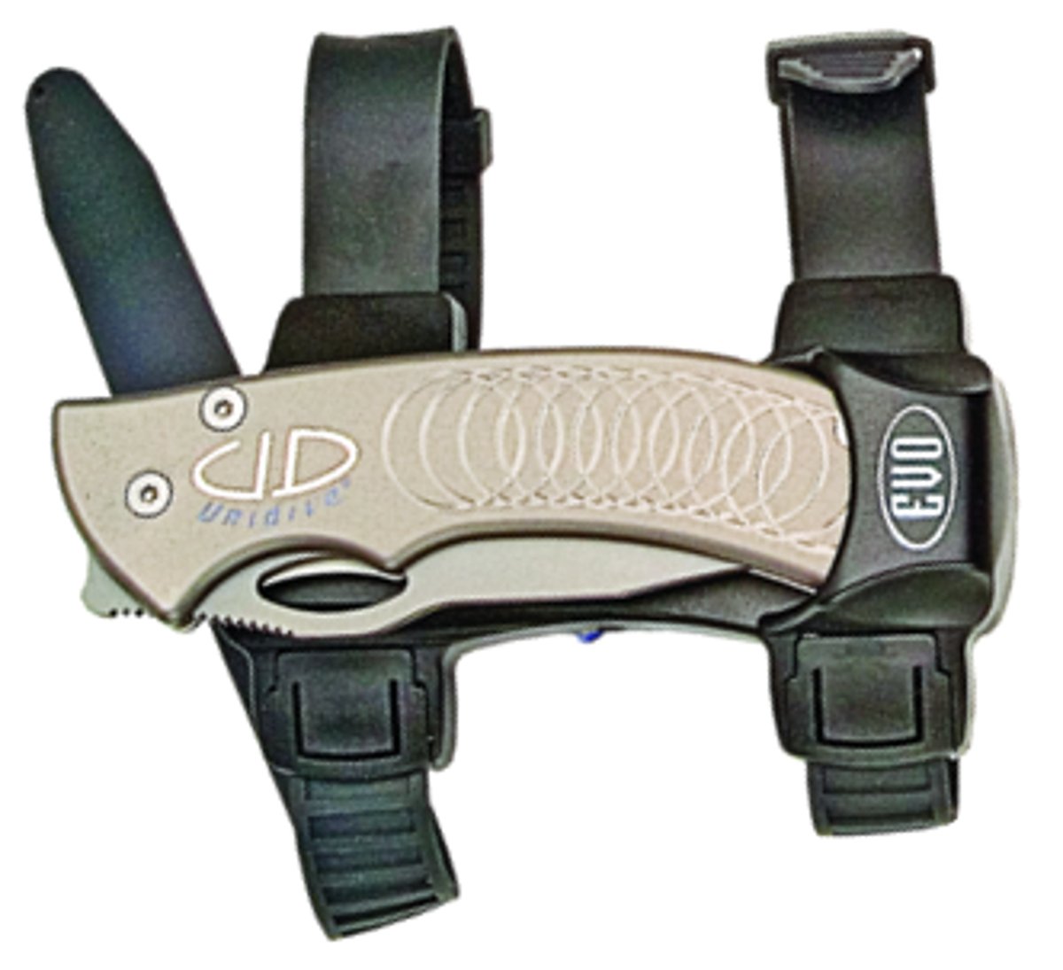 Premium Titanium Folding Pocket Knife with Leather Sheath - Compact EDC Tool for Camping, Hiking & Outdoor Survival