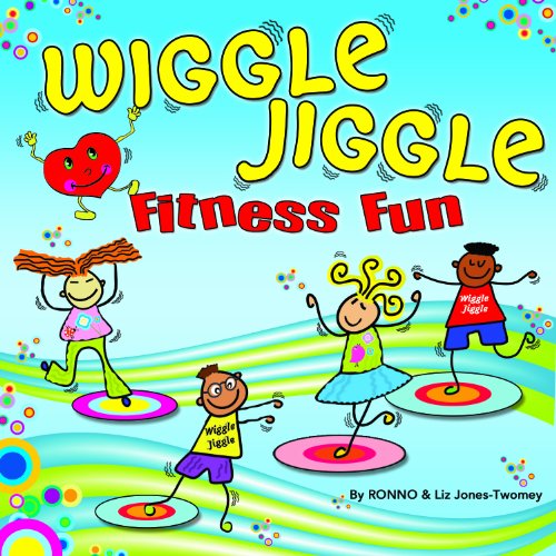 Wiggle Jiggle Fitness Fun - Kids Exercise Equipment for Active Play - Perfect for Indoor & Outdoor Activities, Birthday Parties & Family Fun