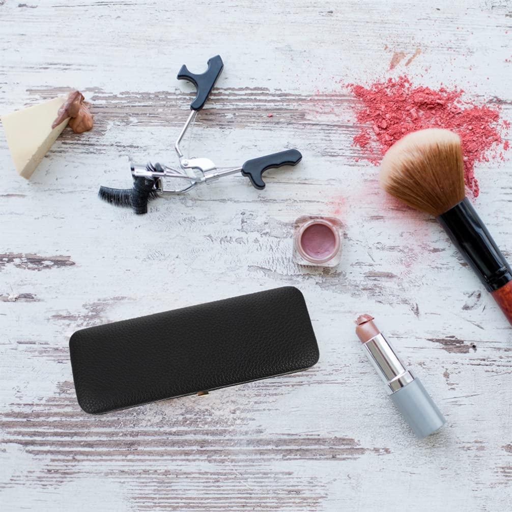2-Piece Beauty Box Storage Organizer - Lash Tool & Tweezers Holder Case for Eyelash Extensions, Makeup Accessories - Perfect for Salon, Travel & Home Makeup Organization