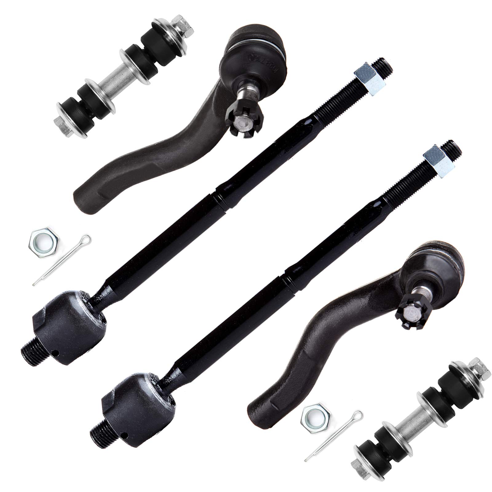 Jeep Liberty Suspension Kit 2002-2007 - Front Sway Bar & Tie Rod Ends for Off-Road Driving