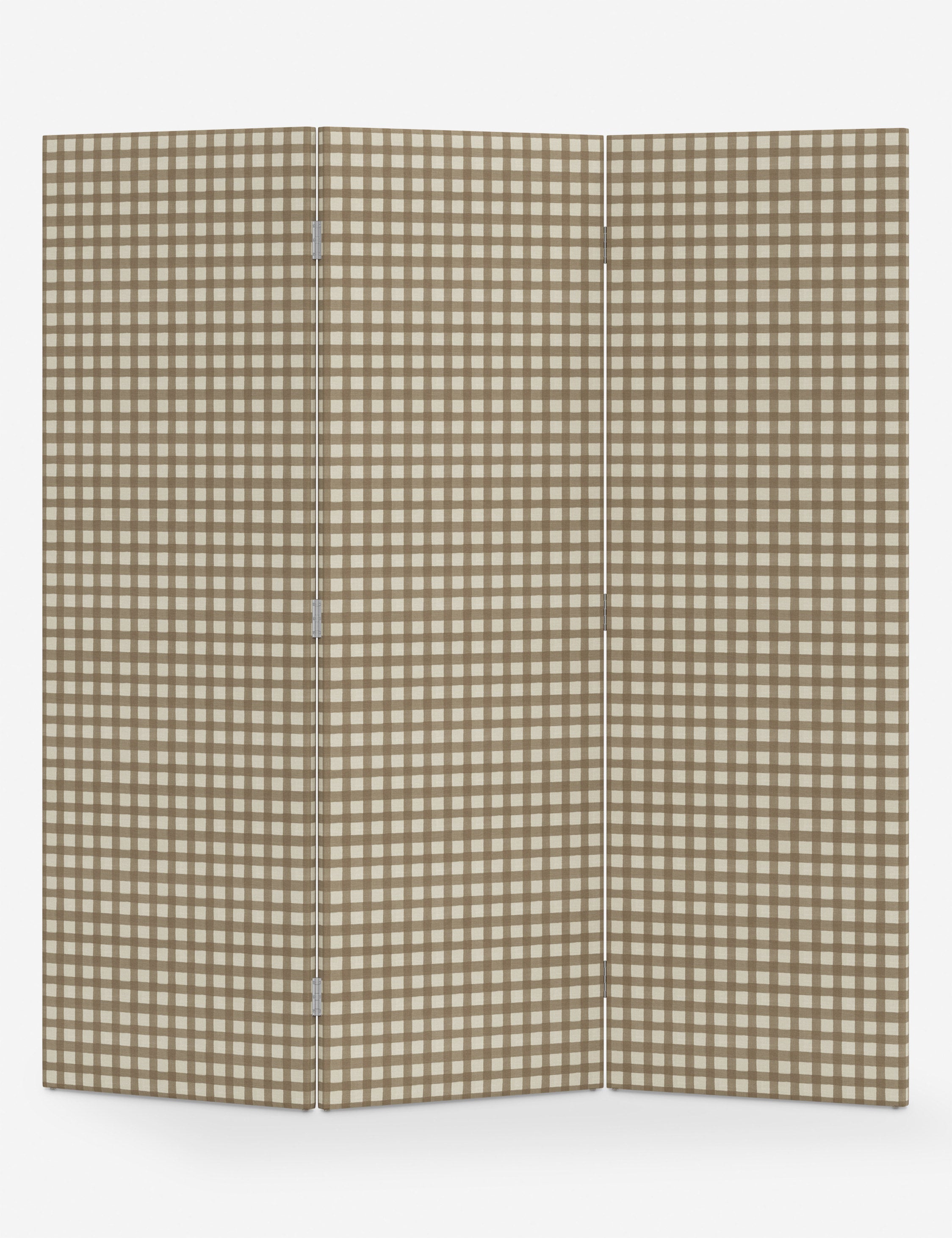 Eluney Folding Room Divider Screen - 6 Panel Privacy Partition for Home & Office - Portable Space Separator for Bedroom, Living Room, Dorm - White Wooden Design