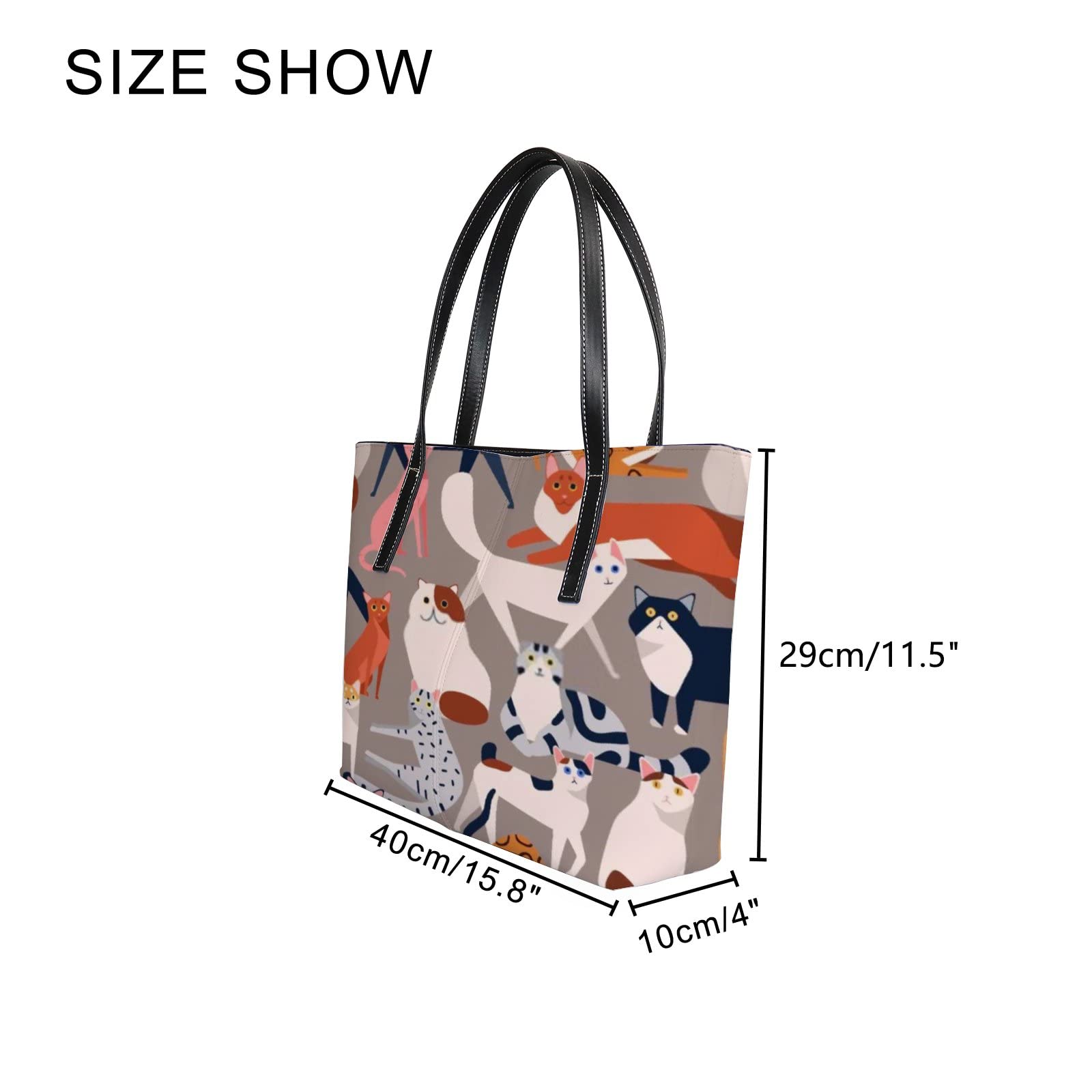 Stylish Leather Tote Bag for Women - Durable Crossbody Handbag with Adjustable Strap - Perfect for Work, Travel & Everyday Use