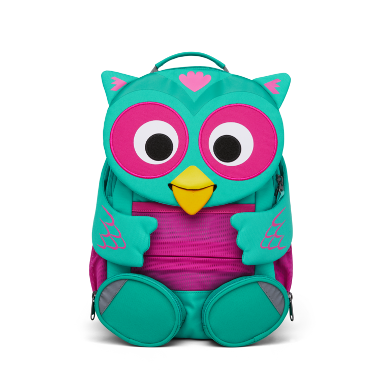 Affenzahn Large Friend Owl - Soft & Durable Plush Toy for Kids, Perfect for Cuddling, Gifts, and Nursery Decor | Ideal for Bedtime, Playtime, and Travel Companions