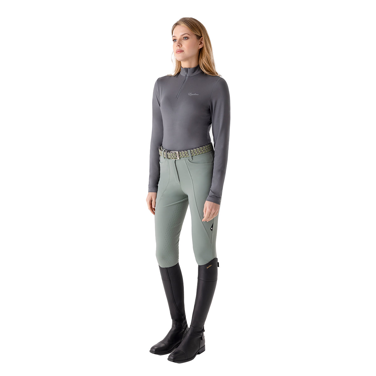 Equiline Women's Estrae Second Skin UV Protection T-Shirt - UPF 50+ Sun Protection, Lightweight & Breathable for Outdoor Activities, Hiking, and Beach Wear