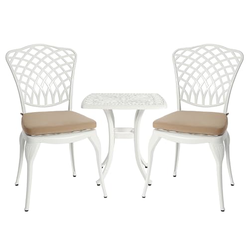 White Cross Back and Cushion