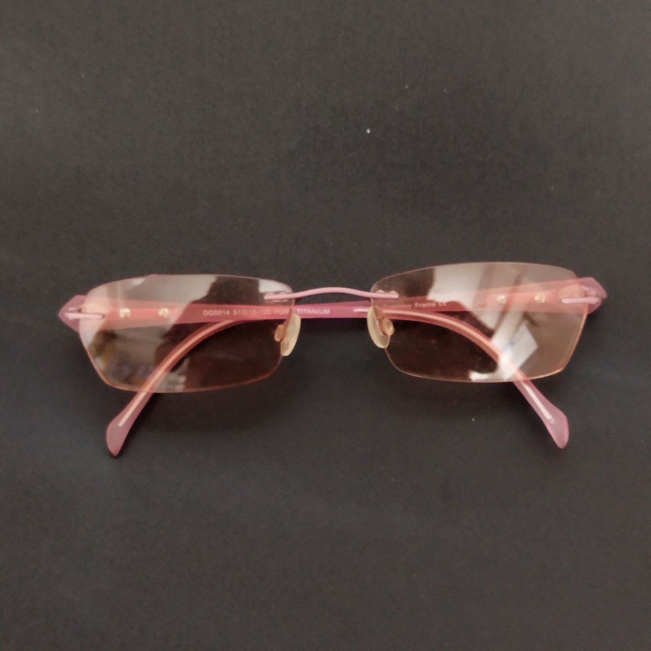 Stylish Pink Rimless Glasses for Women - Trendy Eyewear for Work, Reading & Fashion | Lightweight Comfortable Frame