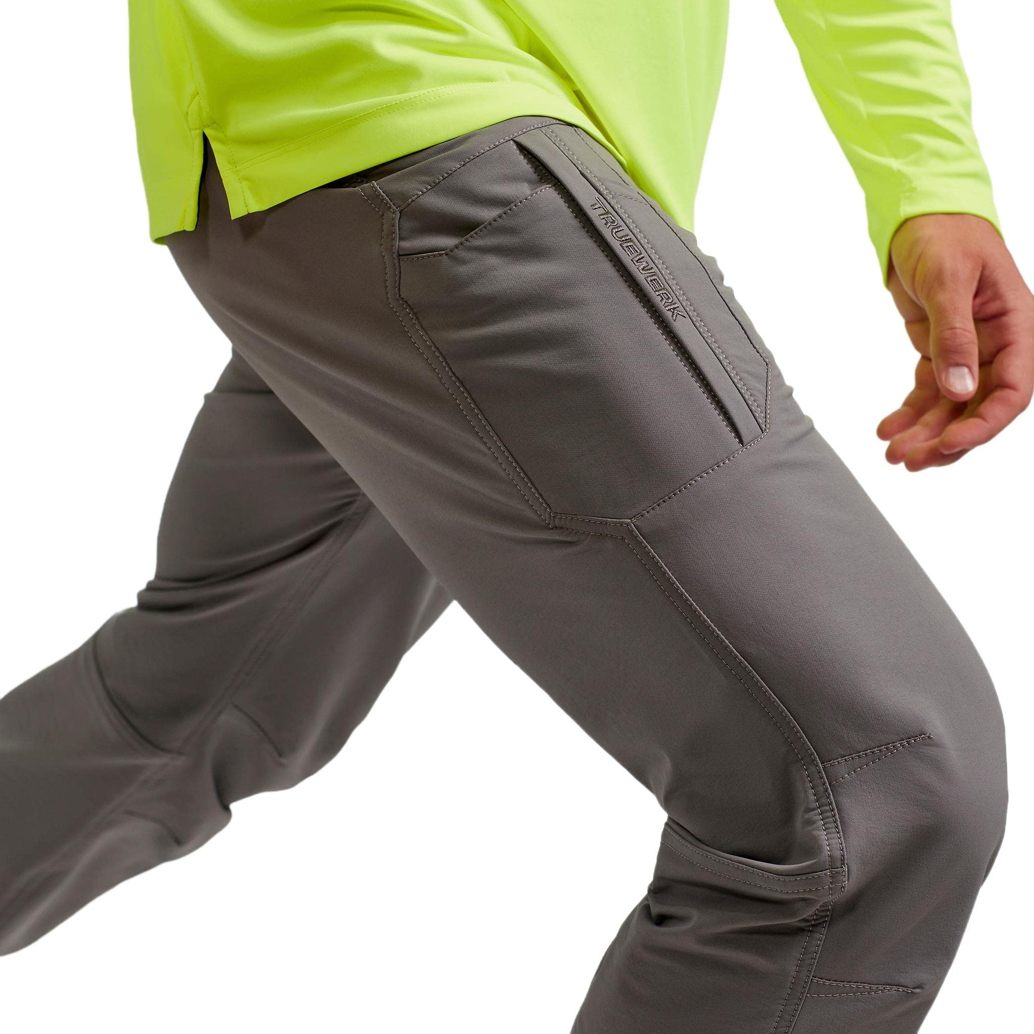 TRUEWERK Men's Modern Workwear Pants - Durable & Comfortable for Construction, Landscaping & Outdoor Jobs - Perfect for Carpenters, Electricians & Handymen