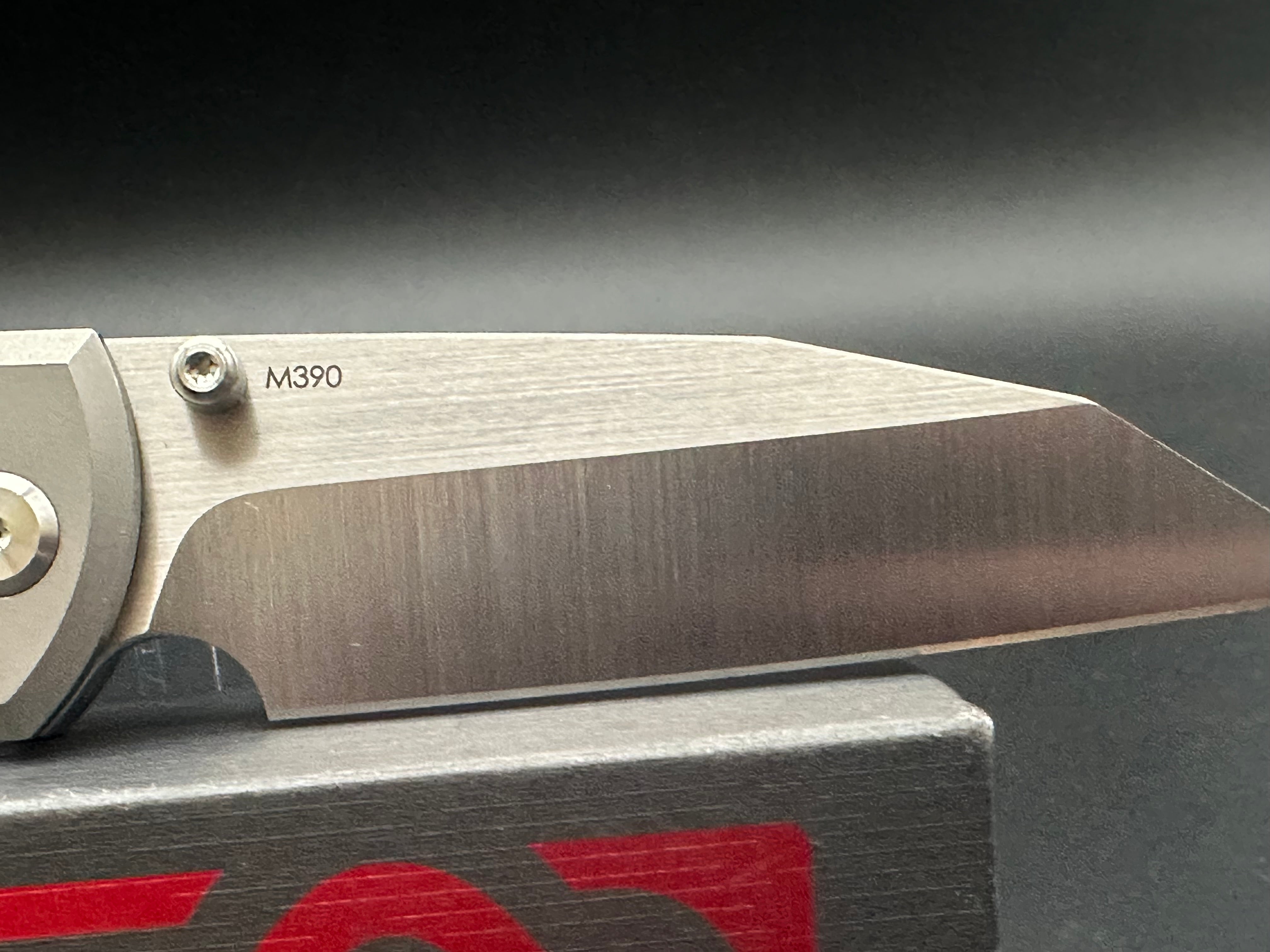 Chaves Ultramar Sangre Street Flipper Knife - Premium Titanium Warncliffe Blade for EDC, Outdoor Survival & Tactical Use