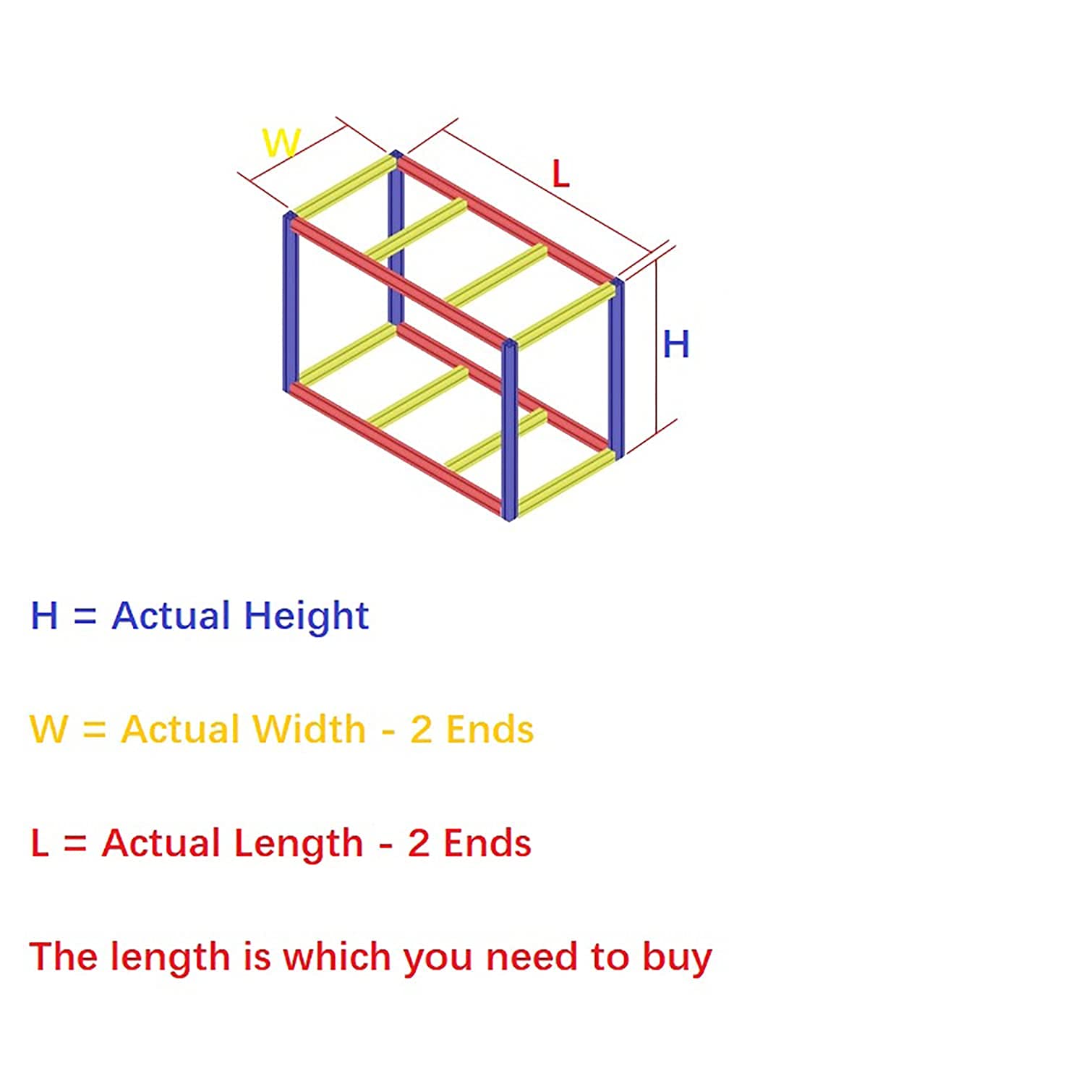 4040 T-Slot Aluminum Extrusion Profile - 28.35