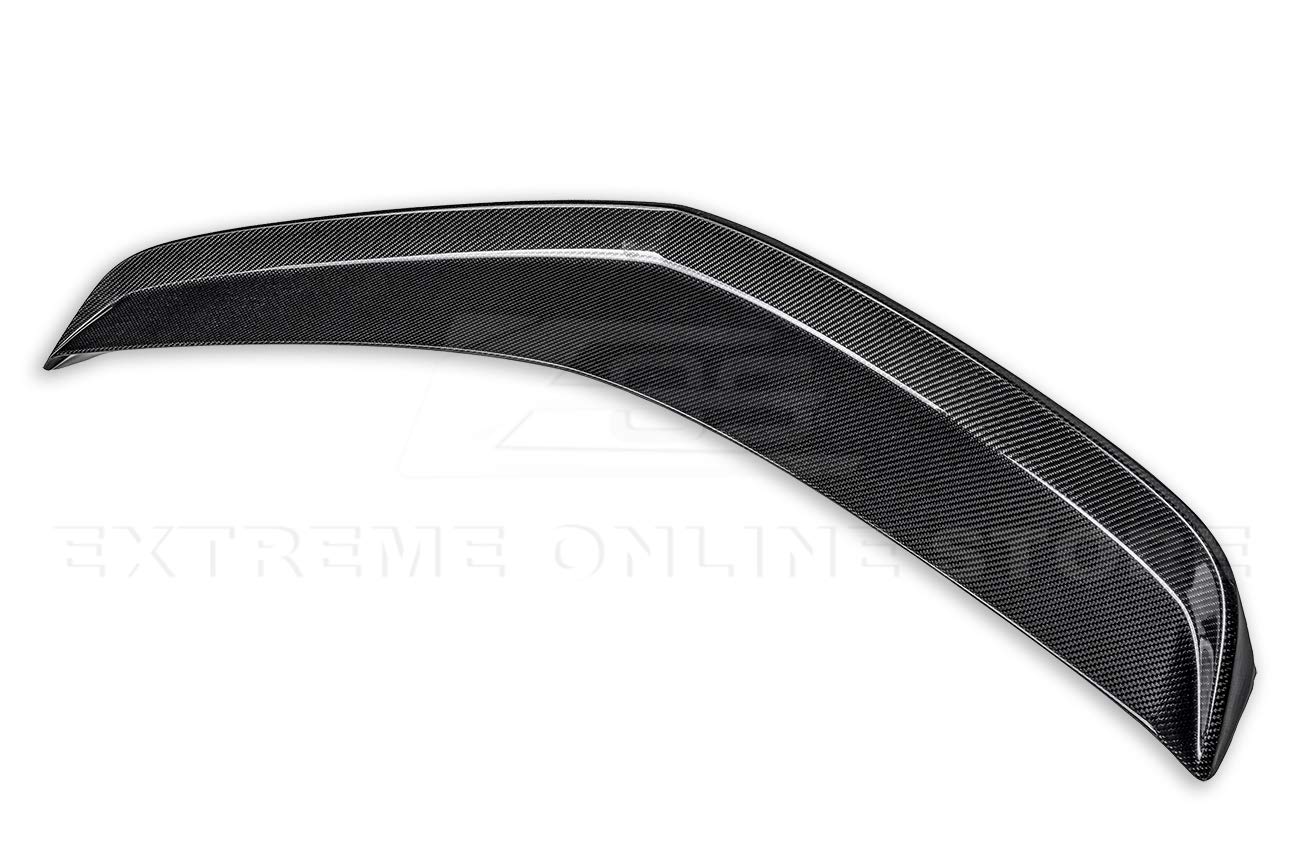 2016-2019 Cadillac CTS-V Carbon Fiber Rear Bumper Trunk Lid Wing Spoiler - Performance Style Upgrade for Street Racing & Car Shows