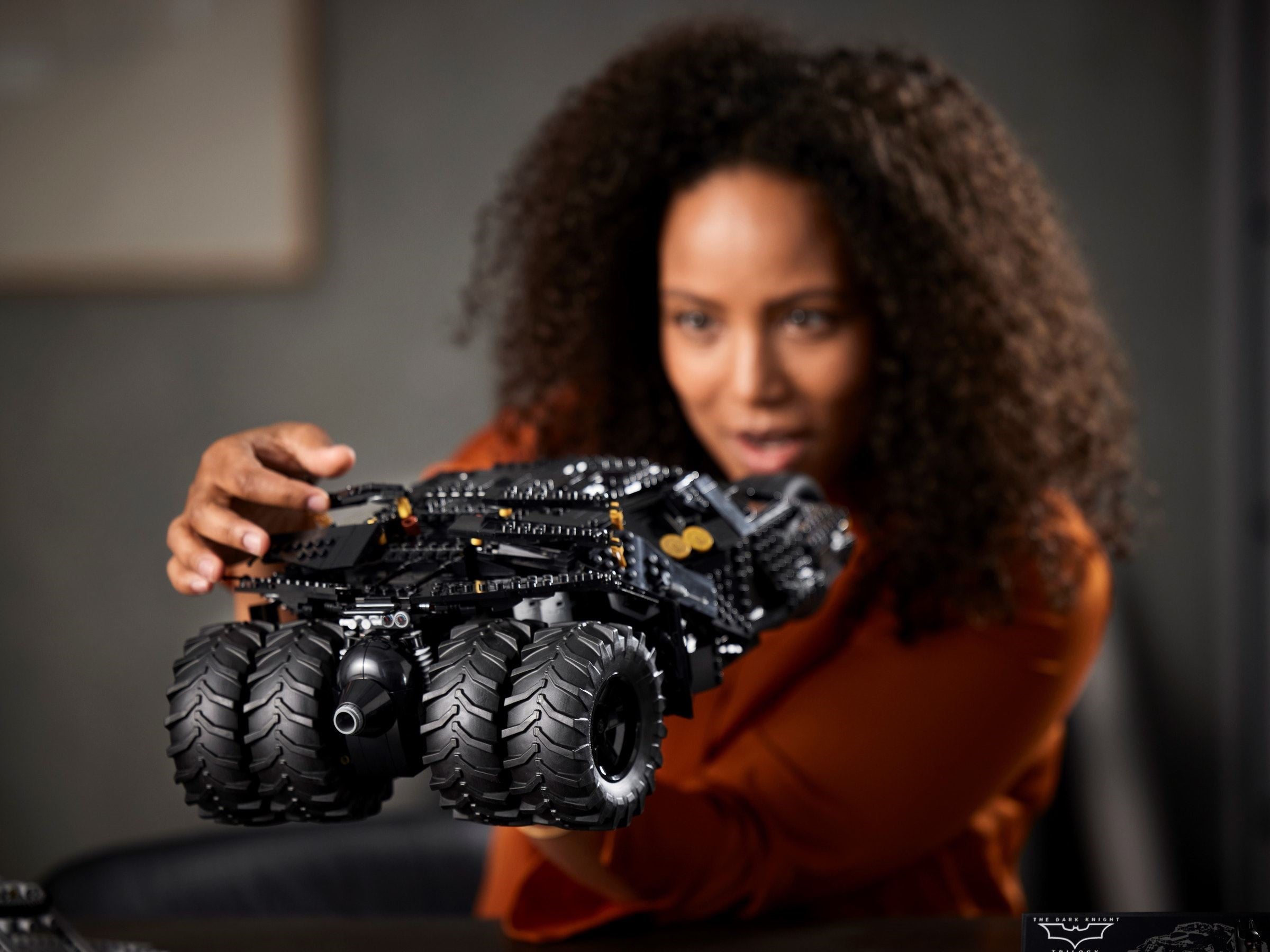 LEGO 76240 Batmobile Tumbler Building Set - Batman Movie Collectible Toy for Adults & Kids - Perfect for Display & Play - Slight Box Damage (Great Gift for DC Fans)