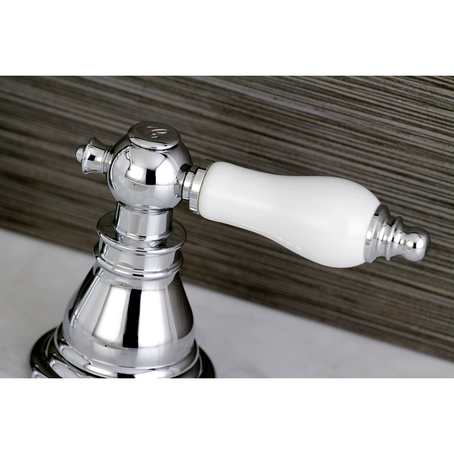American Patriot FSC1971APL 3-Hole Widespread Bathroom Faucet with Pop-Up Drain - Polished Chrome Finish - Perfect for Modern Bathrooms & Powder Rooms