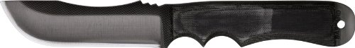 Anza Knives TFE Tracker Fixed Blade Hunting Knife - Full Elk Handle - Outdoor Survival, Camping, Bushcraft, and Hunting Gear