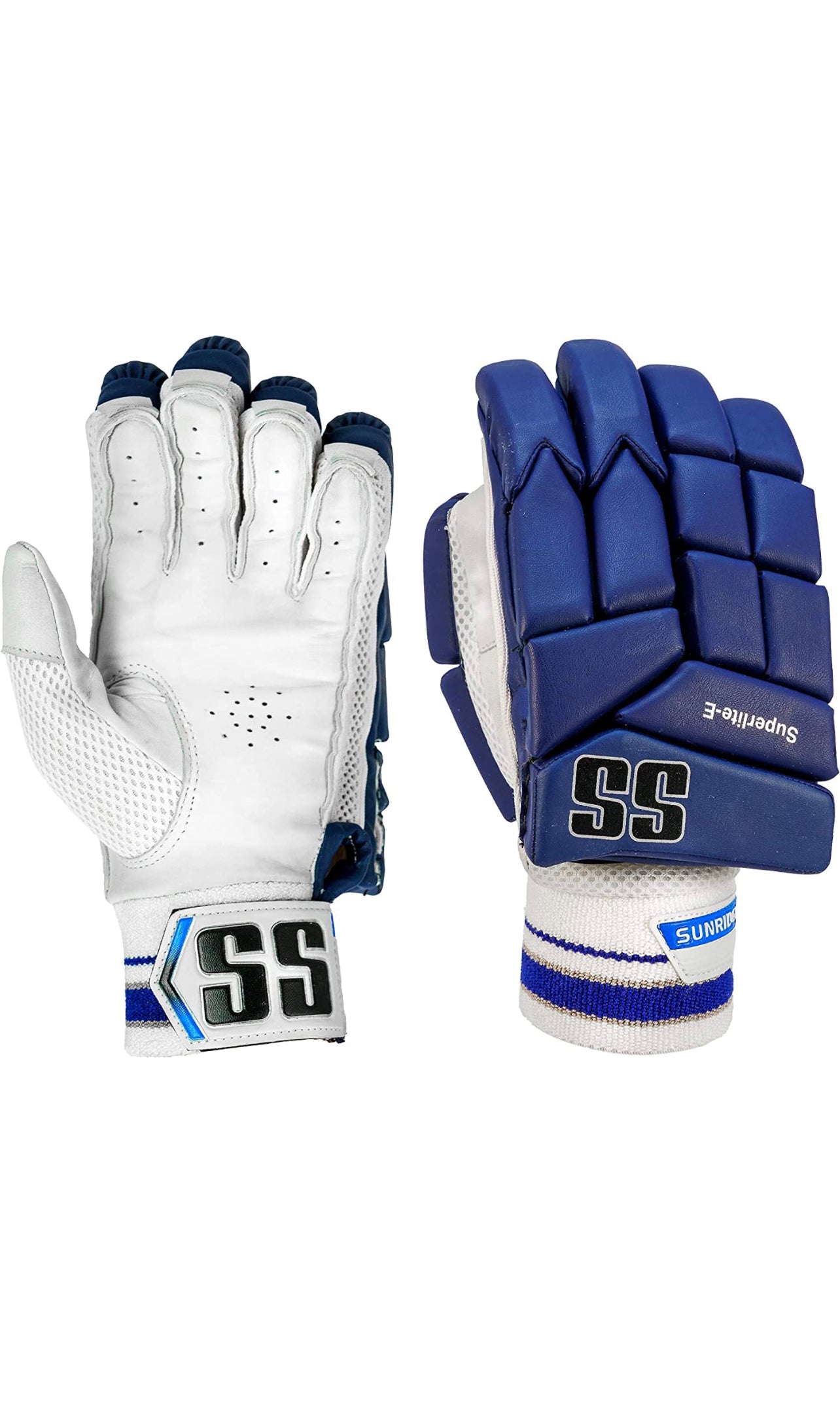 SS Superlite Color Adult Cricket Batting Gloves - Lightweight Protective Gear for Cricket Players - Perfect for Practice & Matches