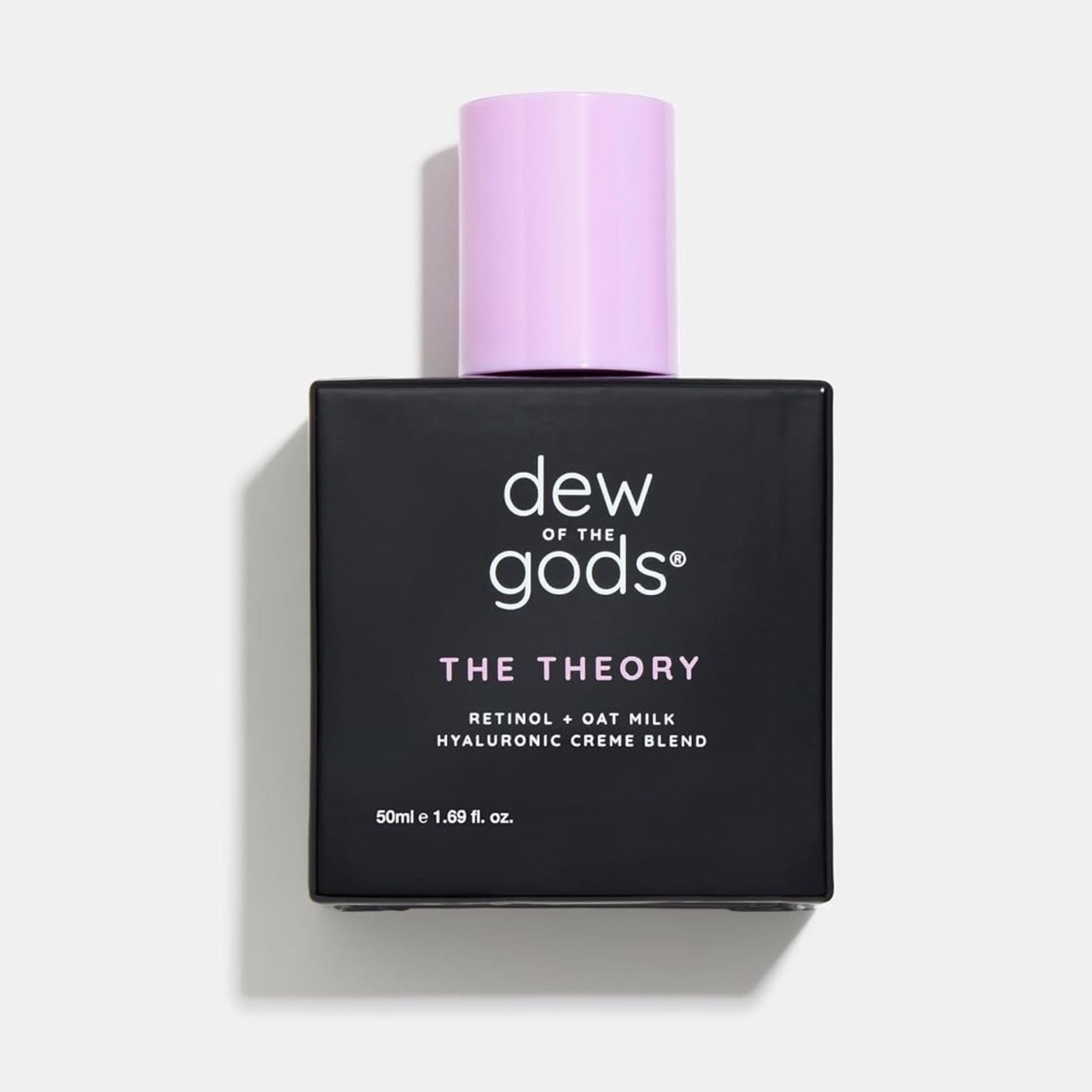 Dew of the Gods The Theory Retinol + Oat Milk Hyaluronic Acid Cream 50ml - Anti-Aging Moisturizer for Face & Neck, Hydrating Night Cream for Dry & Sensitive Skin