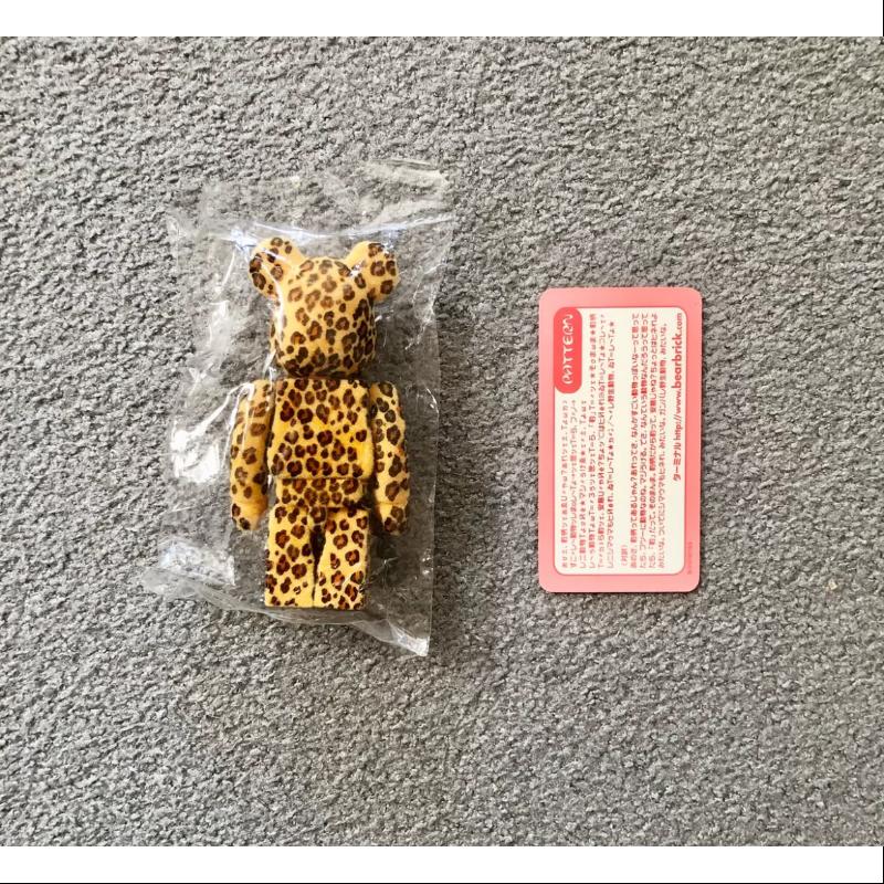 Bearbrick Series 19 PATTERN Leopard 100% Collectible Designer Toy - Perfect for Home Display, Office Decor & Anime Fans Collection