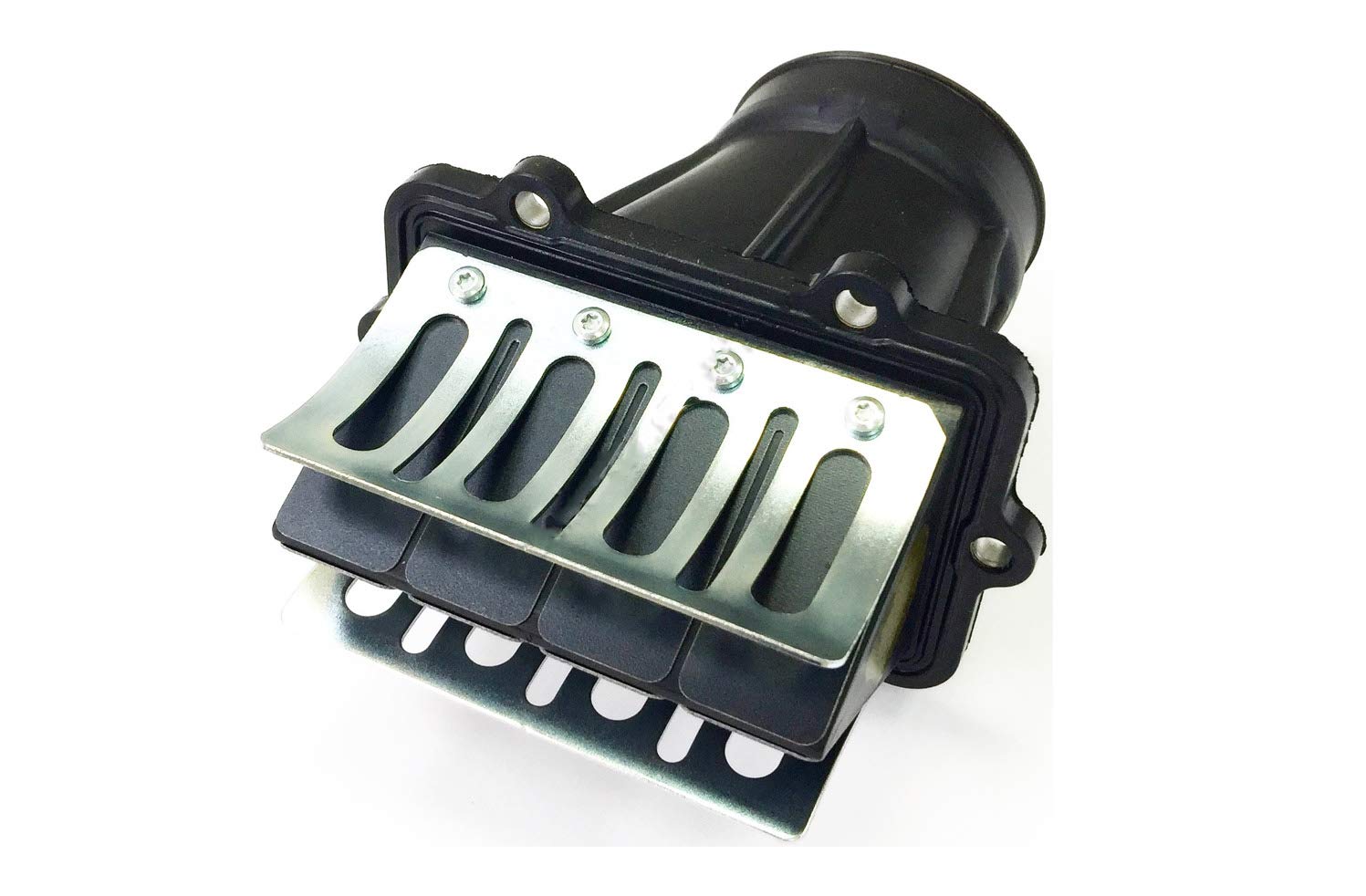 Ski-Doo OEM Intake Socket with Reed Valve - Part# 420667532 & 420667533 - Replacement for Snowmobile Engine Performance & Maintenance