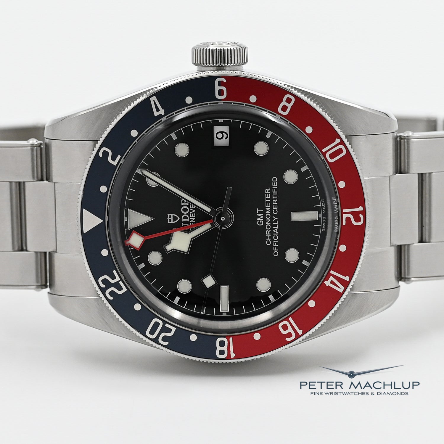 Tudor Black Bay GMT Pepsi Watch - Luxury Swiss Automatic Diver for Men - Perfect for Travel, Diving & Everyday Wear