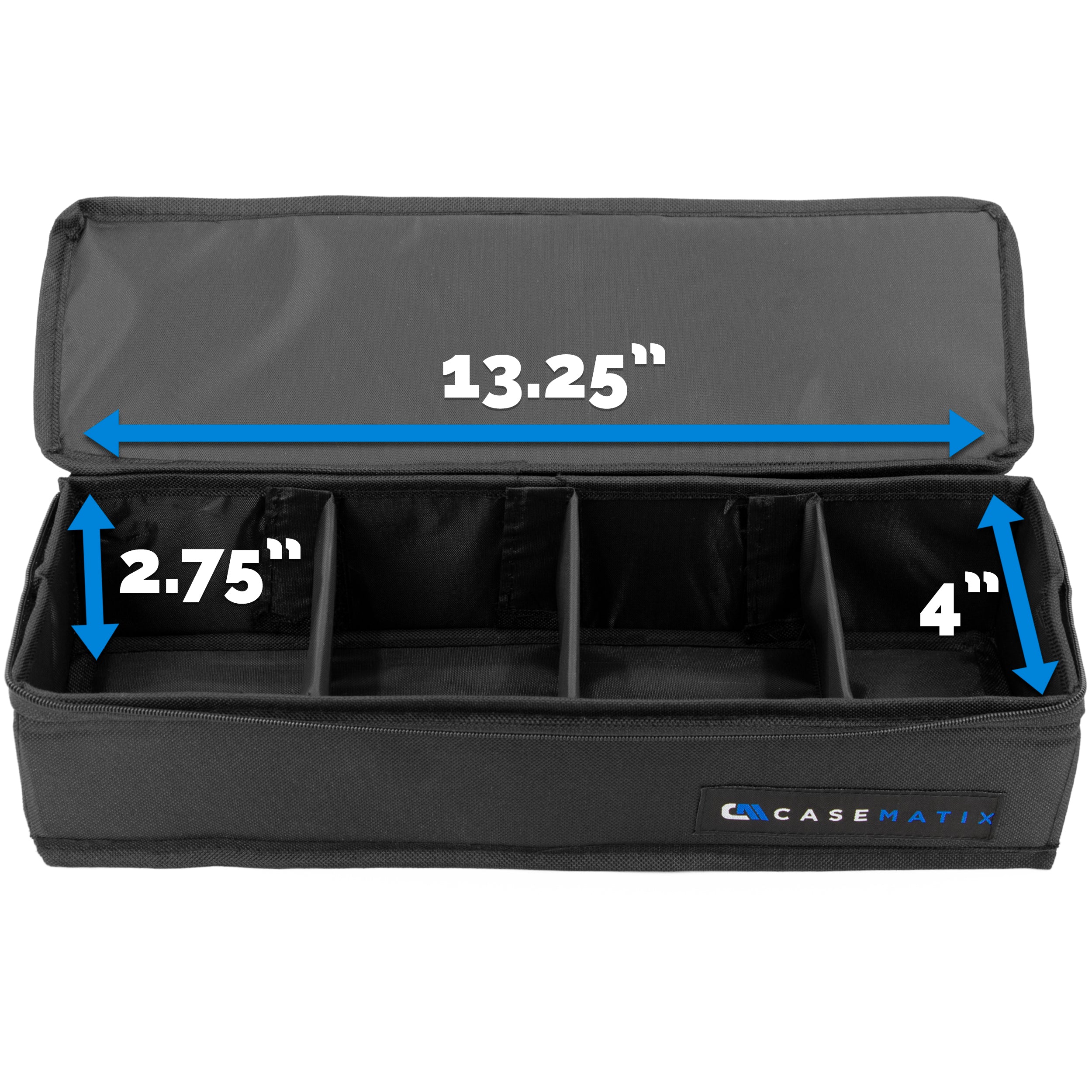 CASEMATIX Top Loader Card Storage Case - Holds 200 Trading Cards (3