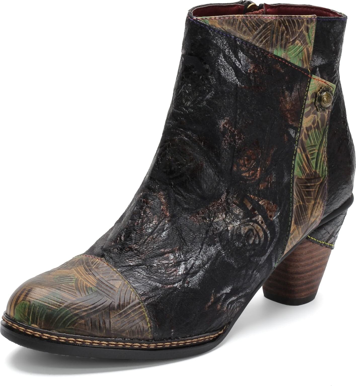 Spring Step L'Artiste Women's Waterlily Boots - Waterproof Ankle Booties for Women, Comfortable Slip Resistant Winter Shoes | Perfect for Rainy Days, Office Wear & Casual Outfits