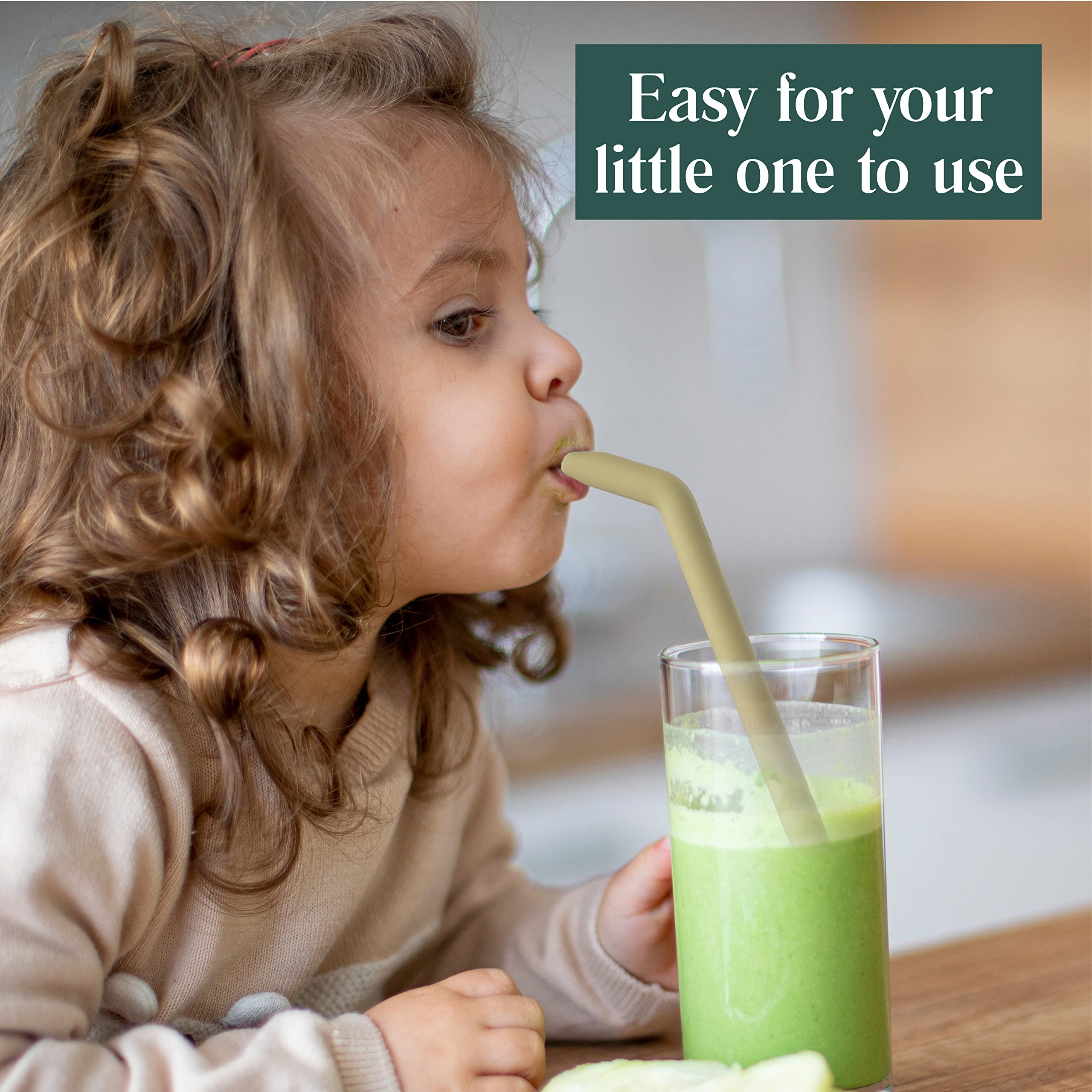 Premium Silicone Straws - BPA Free Reusable Bendy Straws for Kids & Adults - 10-inch Multicolor - Perfect for Smoothies & Drinks