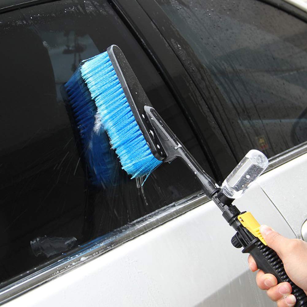 Premium Car Wash Brush with Extendable Handle - Heavy Duty Exterior Cleaning Tool for Cars, Trucks & SUVs - Perfect for Washing, Waxing & Detailing at Home or Car Wash