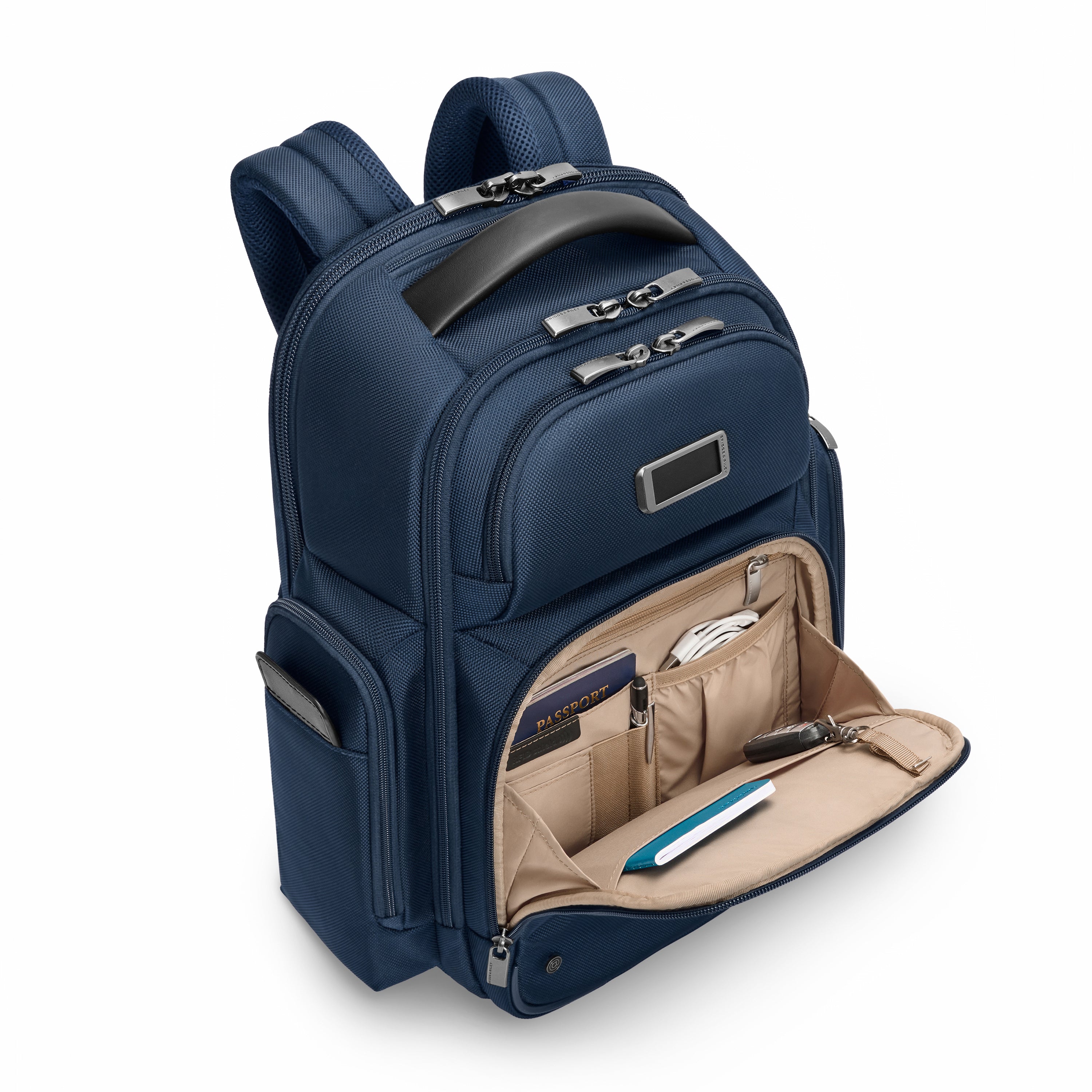 Briggs & Riley @work 2.0 Medium Cargo Backpack - Durable Laptop Backpack for Work & Travel - Water-Resistant Business Backpack with Multiple Pockets - Perfect for Commuting, Office & Business Trips