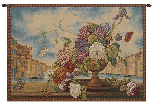 Venice Balcony With Flowers