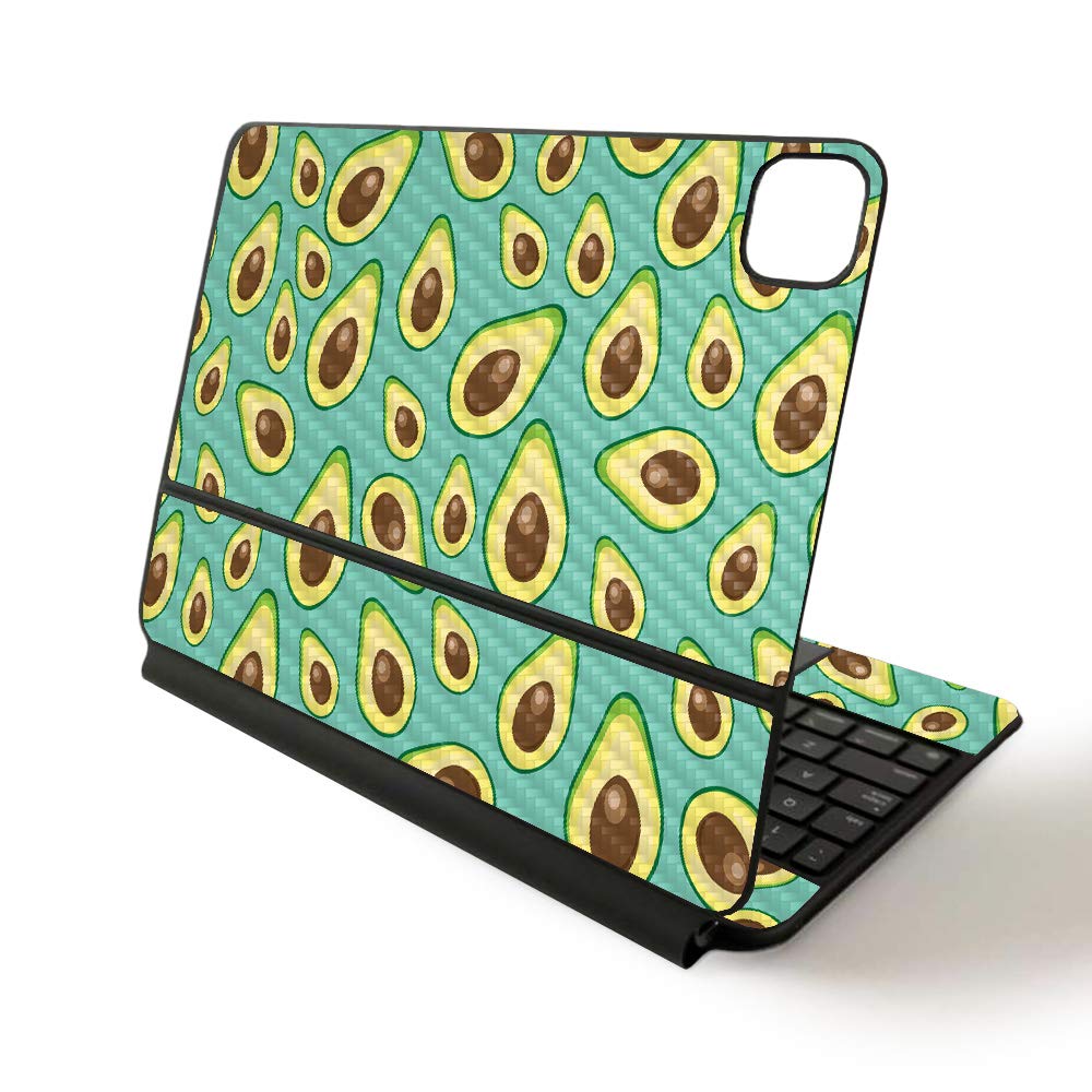 MightySkins Vinyl Decal Wrap Cover for Apple Magic Keyboard iPad Pro 11-inch (2020) - Sushi Design | Protective & Durable Skin for Scratch Resistance | Perfect for Work, Travel, and Personalization