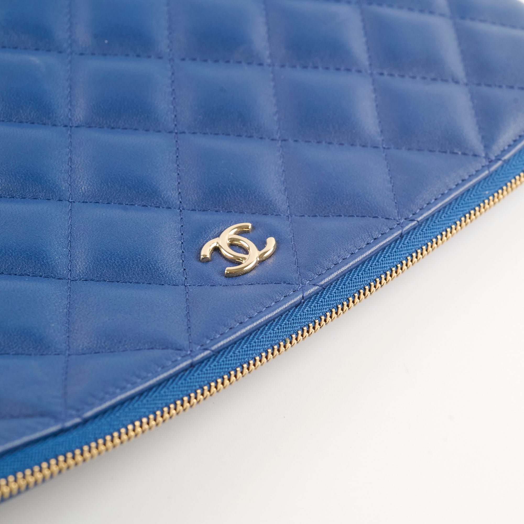 Chanel O Case Medium Blue Crossbody Bag - Luxury Designer Handbag for Women | Perfect for Everyday Use, Travel & Special Occasions