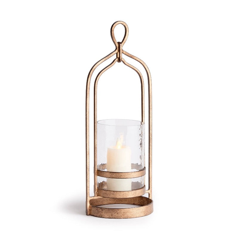Amara Hurricane Votive Candle Holder - Small Glass Candle Jar for Home Decor, Wedding Centerpieces, and Romantic Ambiance Lighting