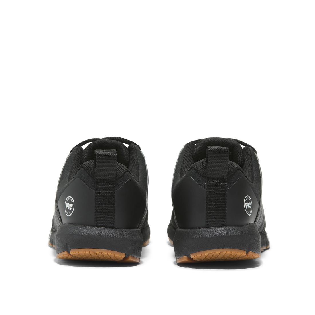 Radius Soft Toe Work Shoes - Black - Comfortable & Lightweight Safety Shoes for Men & Women - Perfect for Construction, Warehouse & Outdoor Work
