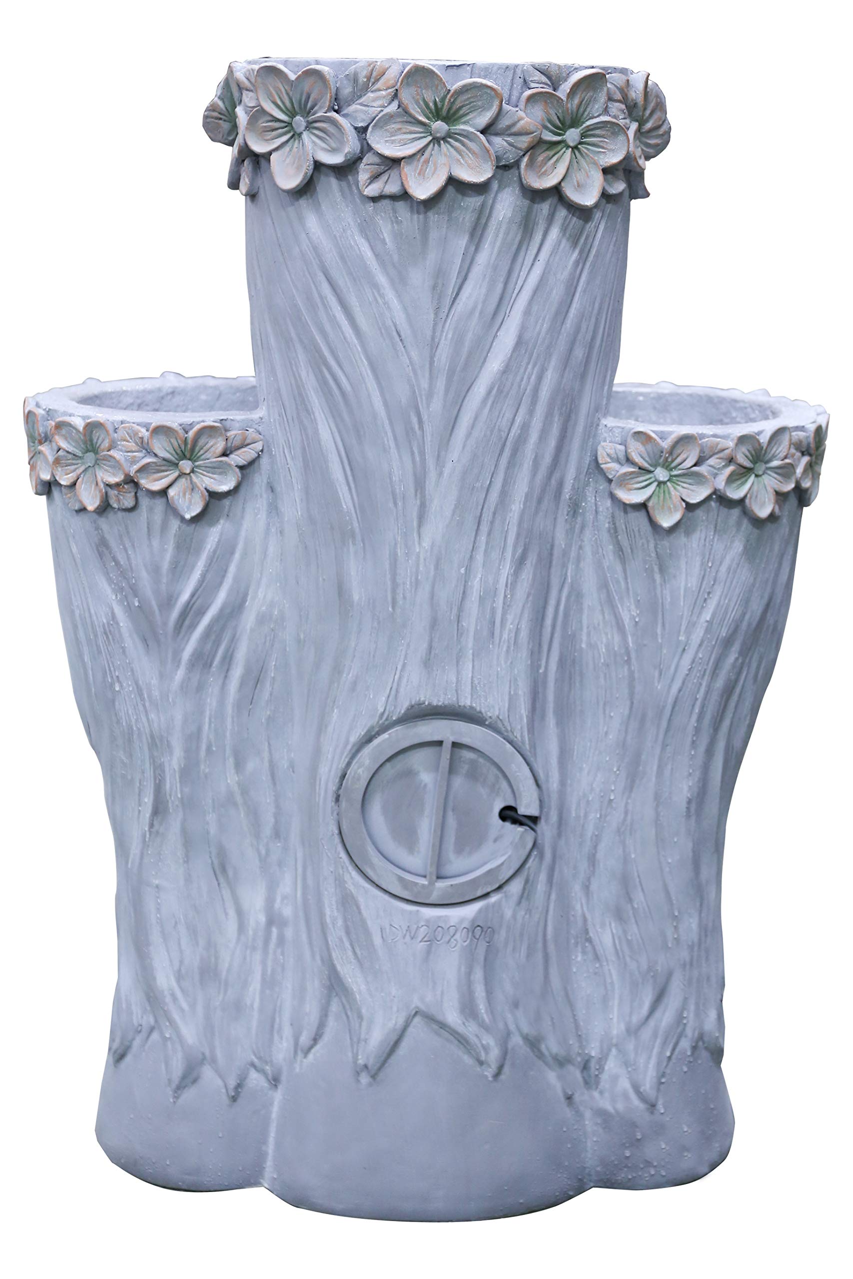 3-Tier Flower Girl Fountain - Elegant Wedding Centerpiece for Outdoor Garden & Indoor Decor