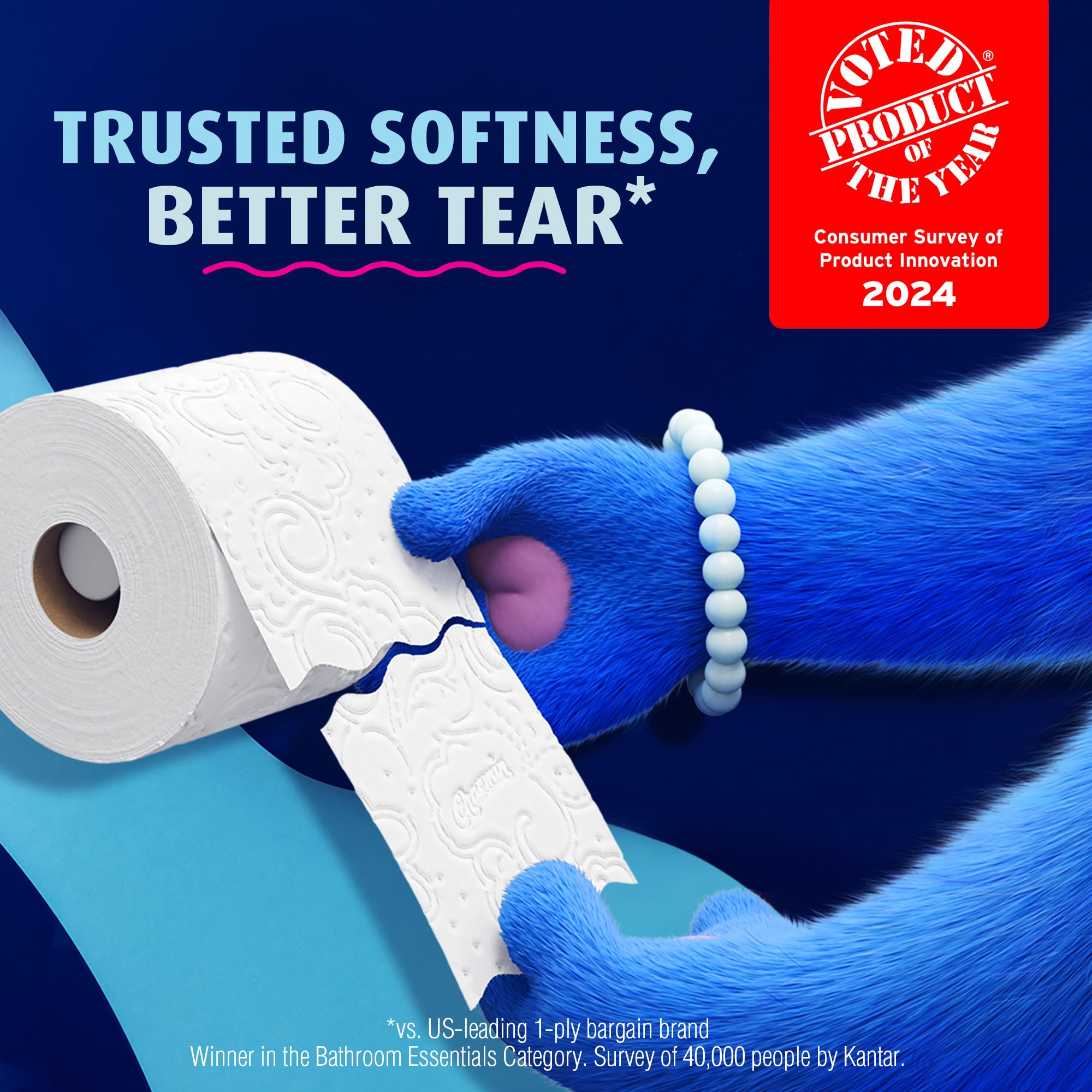 Charmin Ultra Soft Toilet Paper - 18 Mega XL Rolls (Equivalent to 108 Regular Rolls) | Premium Bath Tissue for Gentle Clean | Perfect for Home, Office & RV Use