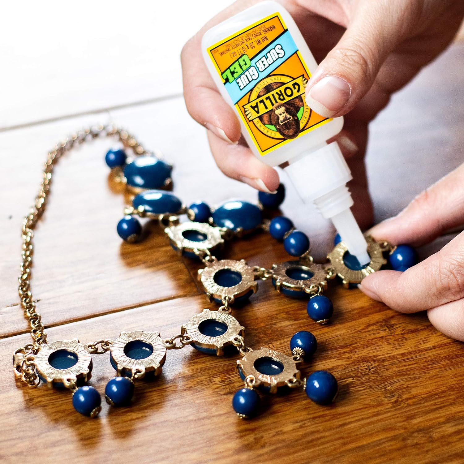 Gorilla Super Glue Gel - 6 Pack (15g Each) | Fast Drying in 10-45 Seconds | Strong Bond for Crafts, DIY Projects & Home Repairs
