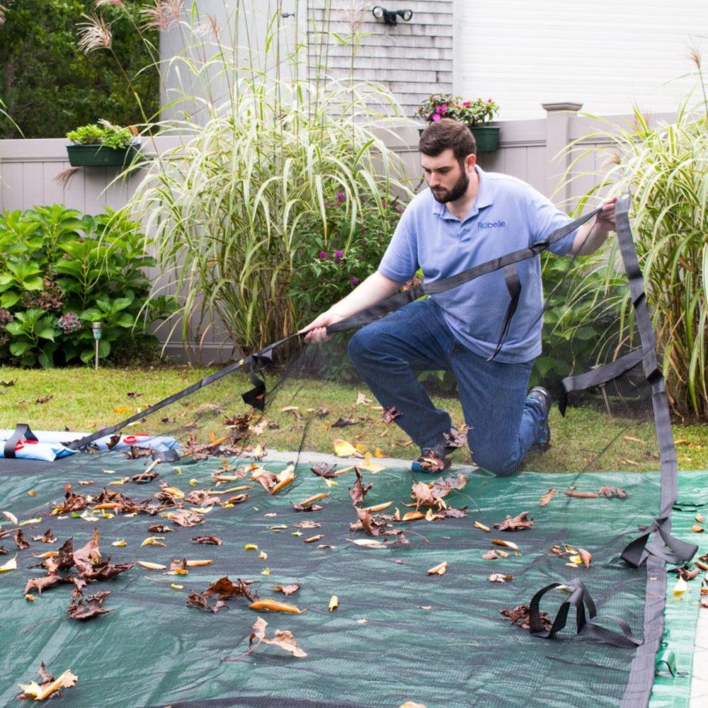 Harris Professional Grade Leaf Net for In-Ground Pools | Heavy Duty Pool Skimmer Net with Deep Basket | Fast & Easy Pool Cleaning Tool for Leaves, Debris | Perfect for Spring & Fall Maintenance