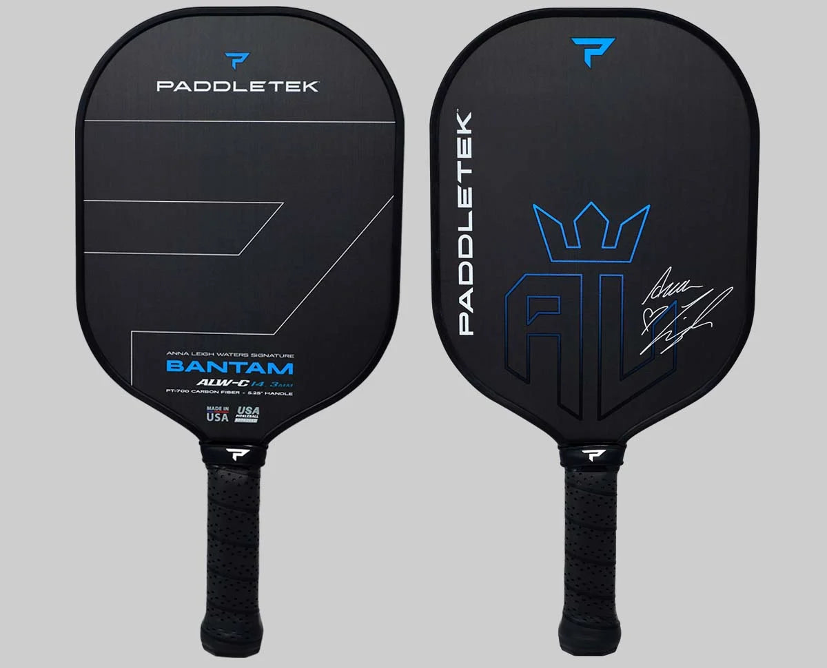 Paddletek BANTAM ALW C 14.3 Pickleball Paddle - Lightweight Carbon Fiber Pickleball Racket for Women & Men - Perfect for Outdoor & Indoor Court Play, Tournaments & Recreational Games