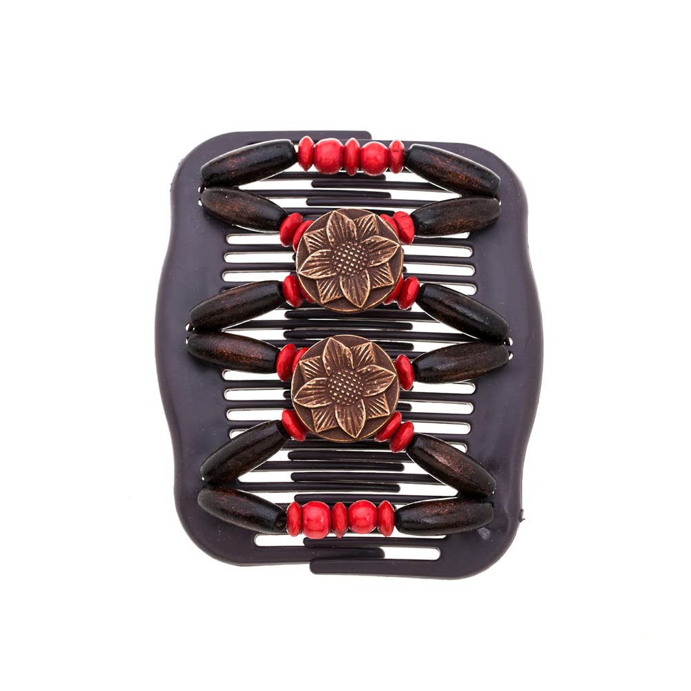 LOVEF Thick Hair Bun Maker Clips - 6PCS Waterproof Hair Accessories for Women | Easy Updo & Ponytail Holder | Perfect for Workouts, Swimming & Everyday Styling