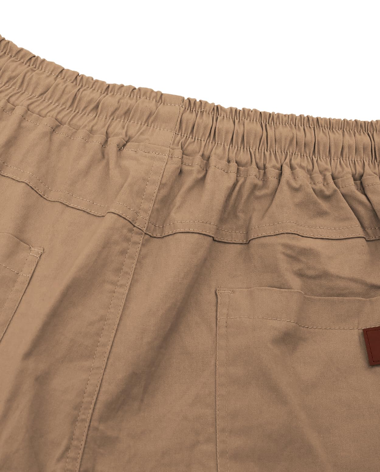Landtown Men's Casual Cotton Cargo Shorts with Multiple Pockets - Breathable Athletic Workout Golf Summer Beach Shorts for Outdoor Activities, Travel & Relaxation