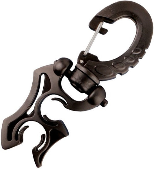 Aquatec Tech Twin Scuba Diving Hose Clip Retainer for 2 Hoses - Secure Diving Gear Organizer for Underwater Adventures and Scuba Equipment Management