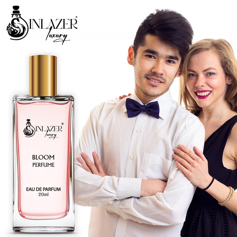 Bloom Unisex Perfume - Long Lasting Fragrance for Men & Women - Floral & Rejuvenating Scent - Perfect Gift for Birthday, Anniversary & Special Occasions - Day & Night Wear - Premium Eau De Parfum