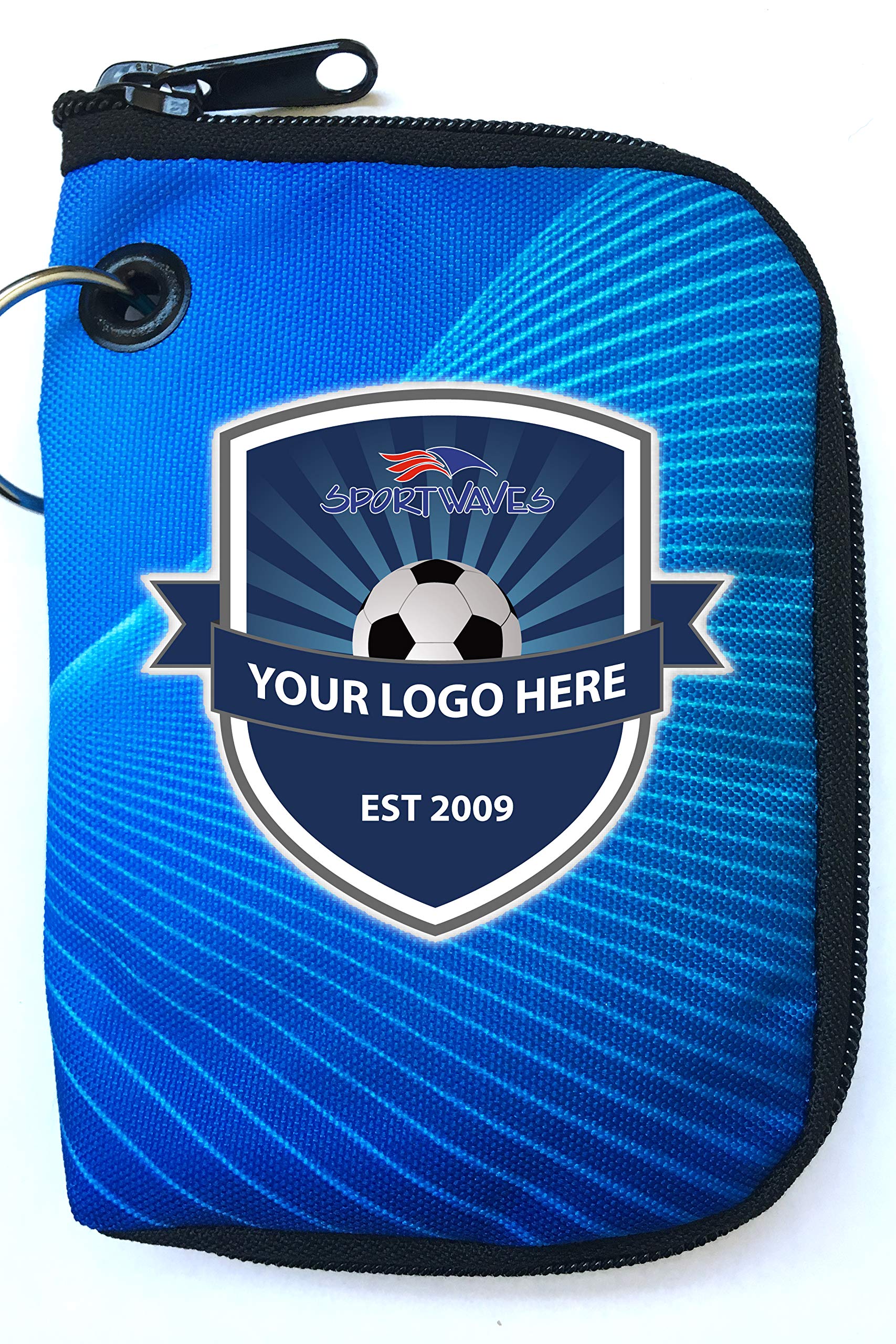 Customized Player Pass Pouch - Durable Tournament ID Holder for Coaches, Referees & Sports Teams - Perfect for Soccer, Basketball & Volleyball Games