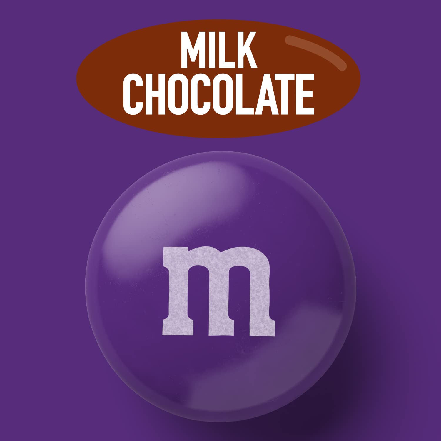 M&M's Purple Milk Chocolate Candy 5lb Bulk Bag - Resealable for Freshness | Perfect for Birthday Parties, Baby Showers, Mother's Day, Valentine's Gifts, Graduation Favors & Dessert Tables | Sweet Treats for Office Snacks, Movie Nights & Holiday Celebrations