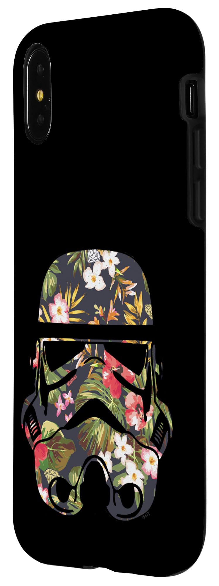 Star Wars Floral Stormtrooper Phone Case for iPhone X/XS - Cute Protective Cover with Unique Design | Perfect Gift for Fans, Everyday Use & Cosplay