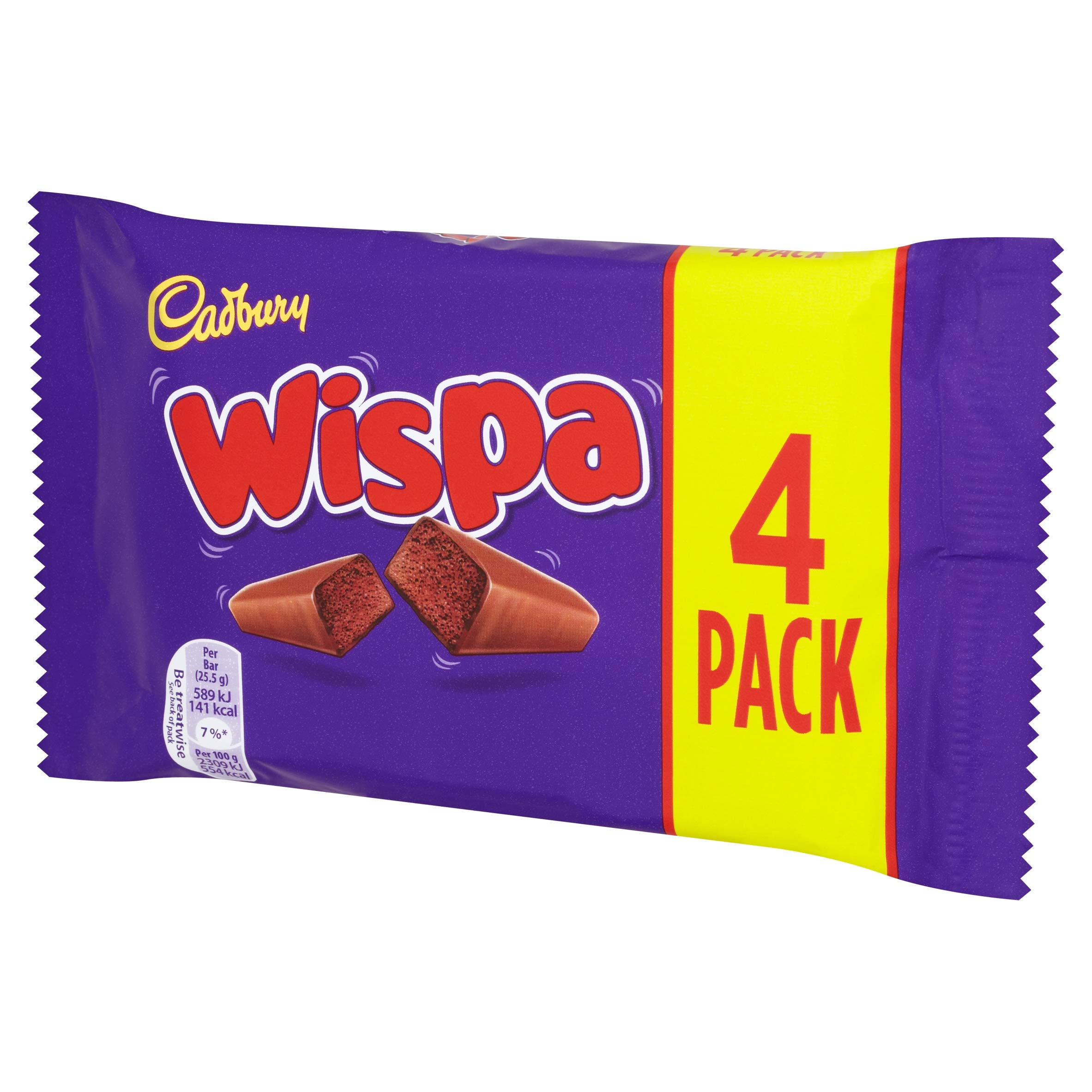 Cadbury Wispa Classic Chocolate Bars - Imported from England UK | Best British Chocolate Candy for Gifts, Parties & Snacking