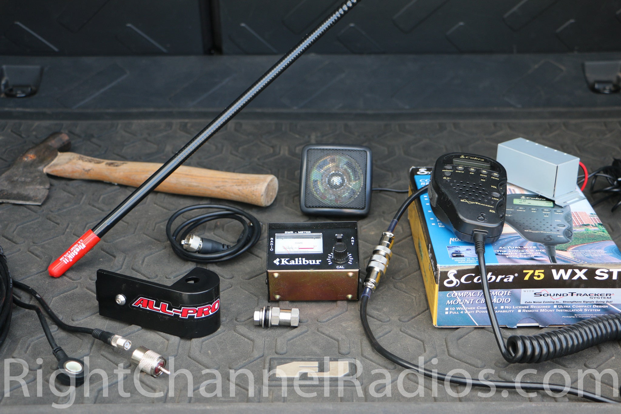 Toyota FJ Cruiser CB Radio Kit - Complete Off-Road Communication System for Adventure & Emergency Use